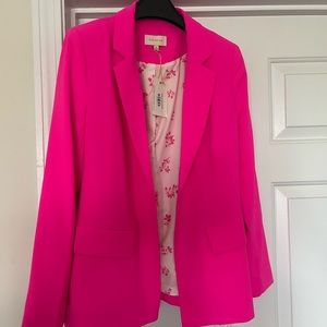 Lightweight pink blazer